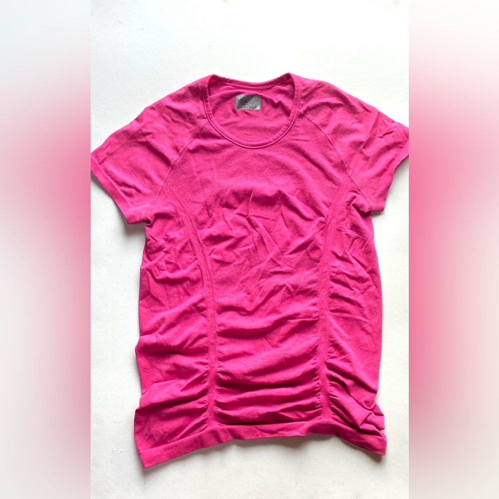 Hot pink Athleta workout shirt